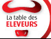 La table des ÉLEVEURS.