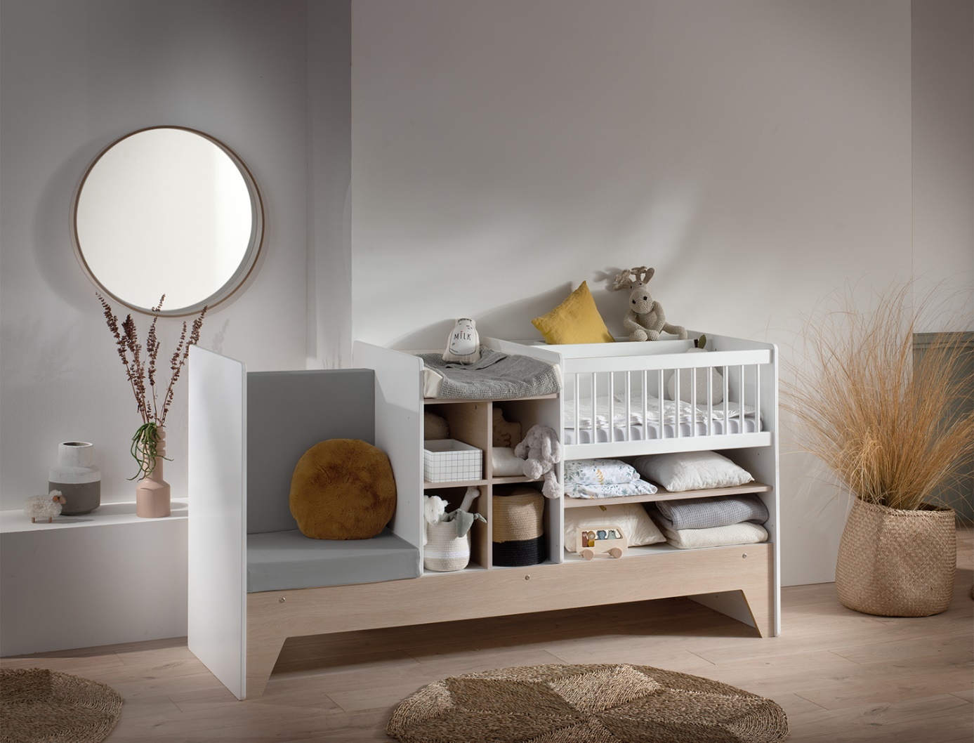 Le lit combiné bébé