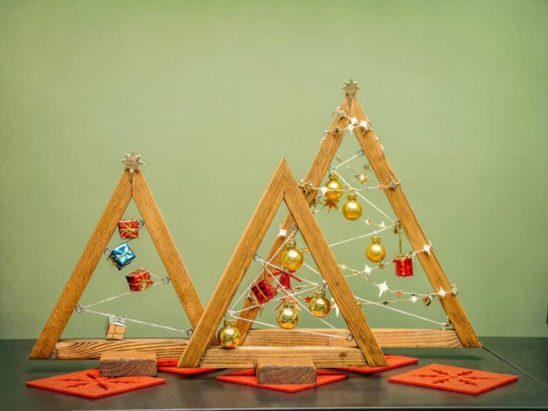 Sapin de Noël en bois : est-ce réellement une bonne idée ?