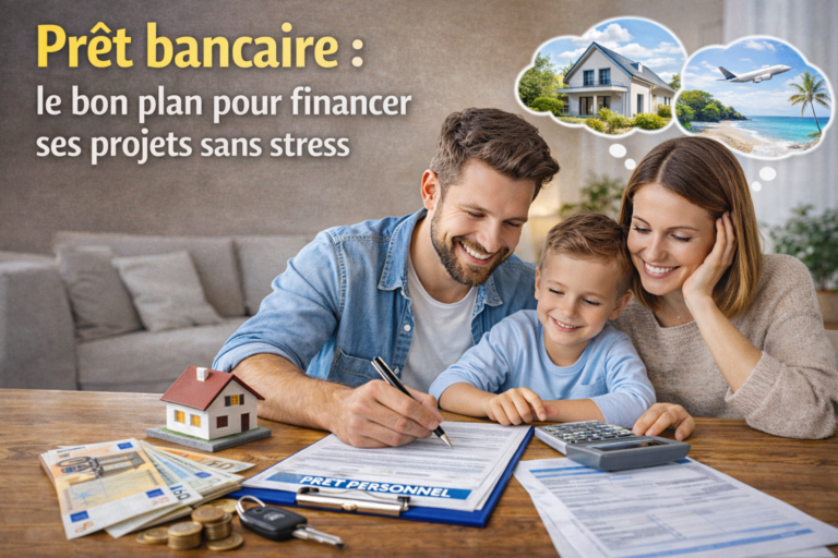 Prêt bancaire : le bon plan pour financer ses projets sans exploser son budget